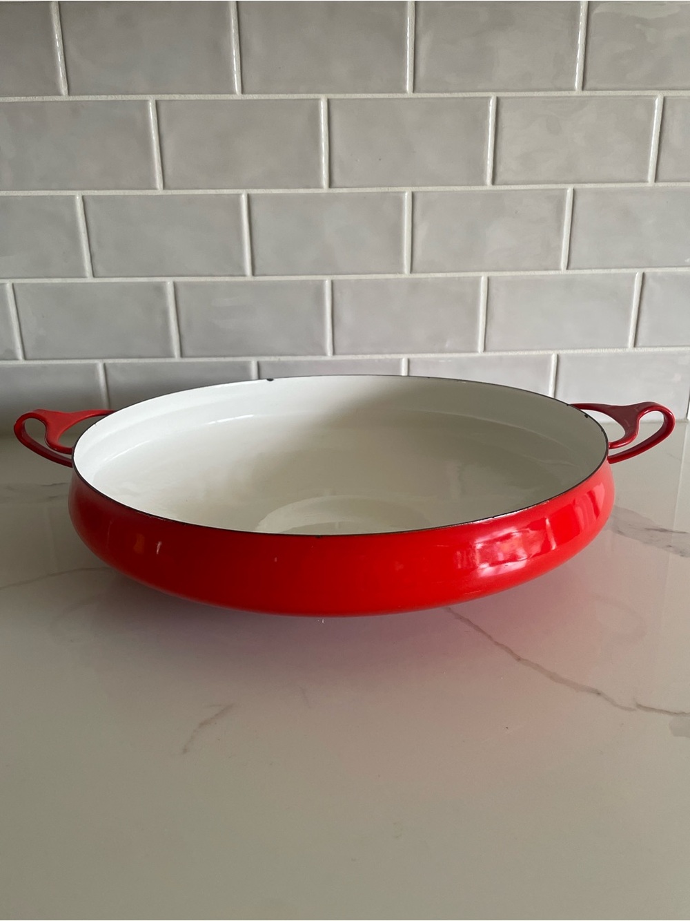 Dansk Vintage Enamel Serving Pan